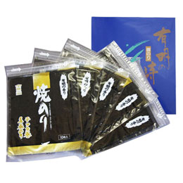 焼き海苔【松】10枚×5袋　化粧箱入　※2024年3月 価格改定