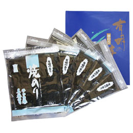 焼き海苔【特選】10枚×5袋　化粧箱入　※2024年3月 価格改定